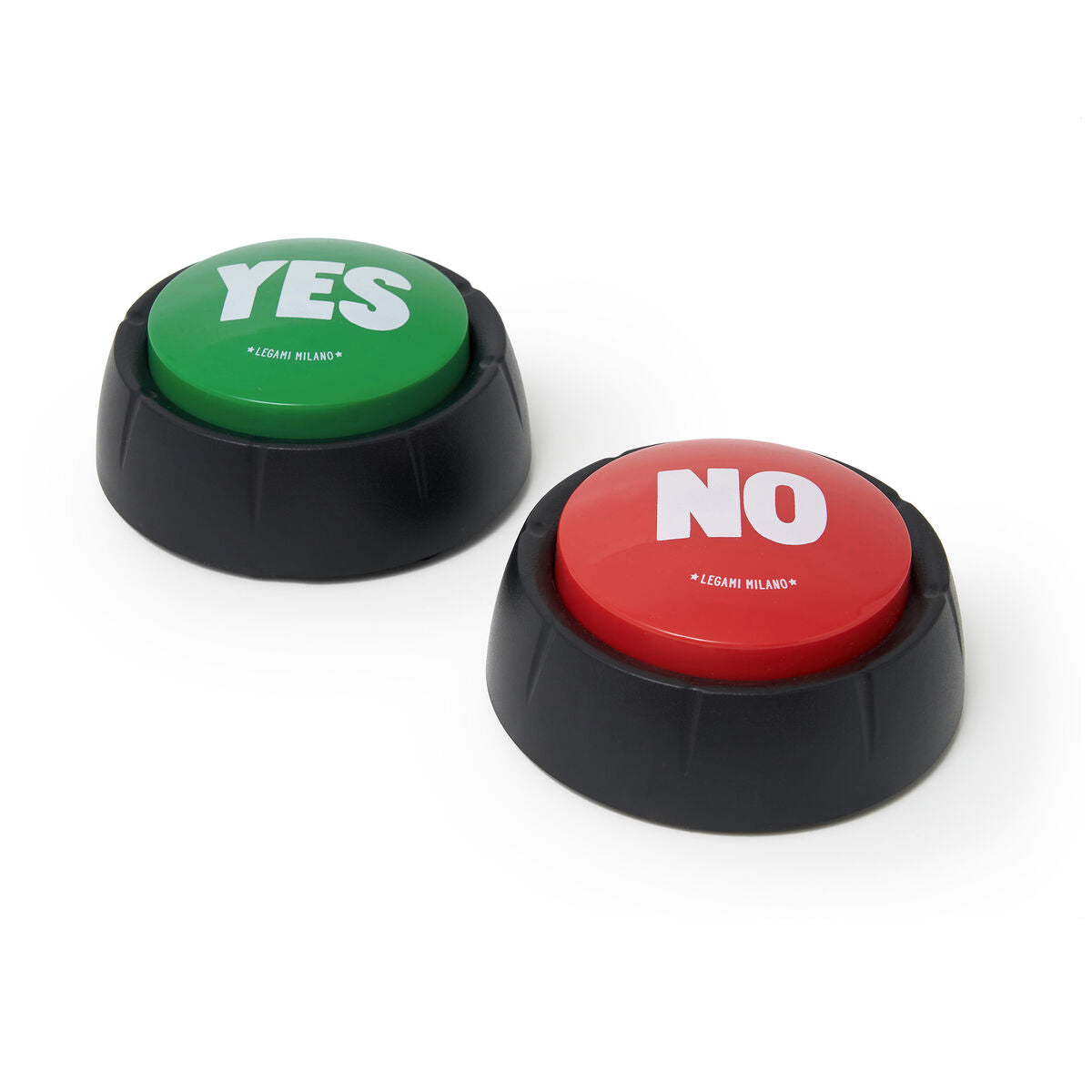 YES & NO SET DI DUE PULSANTI SONORI