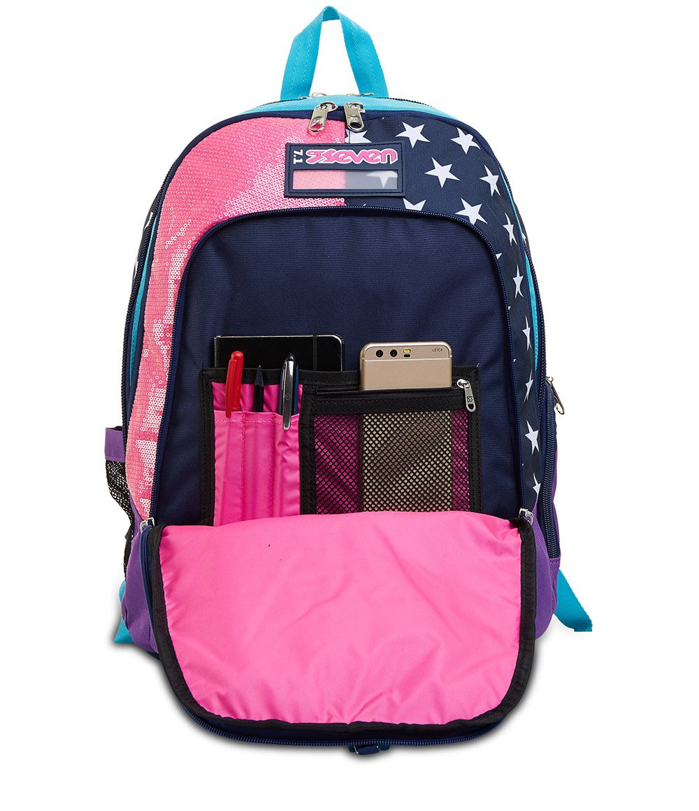 ADVANCED ZAINO SEVEN PINKING BLUE CANDY FUXIA