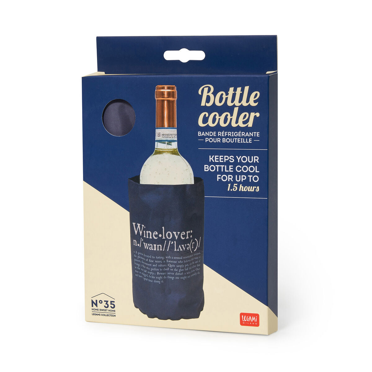 FASCIA REFRIGERANTE PER BOTTIGLIA - BOTTLE COOLER WINE LOVER