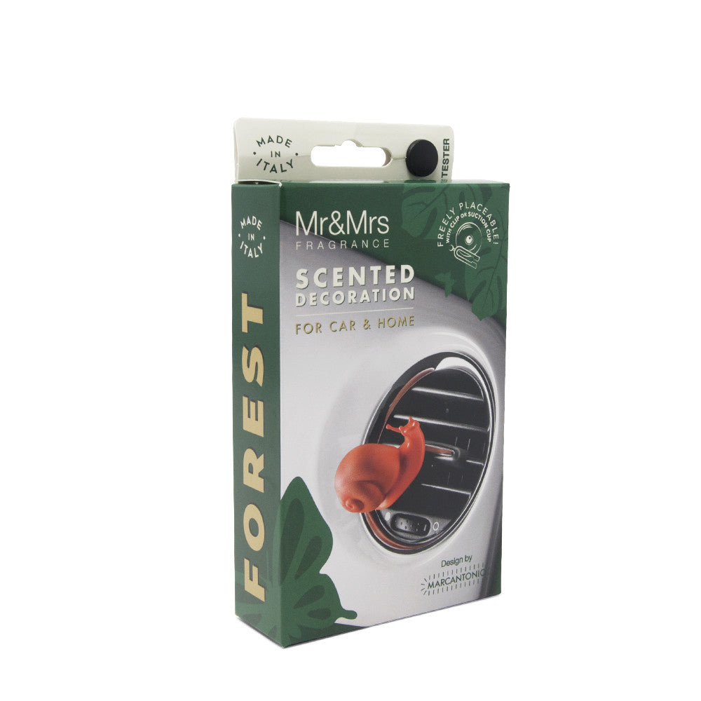 PROFUMATORE AUTO LUMACA ARANCIONE