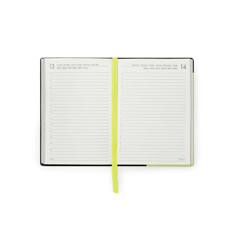 AGENDA GIORNALIERA SMALL 2023 LEGAMI - LIME GREEN