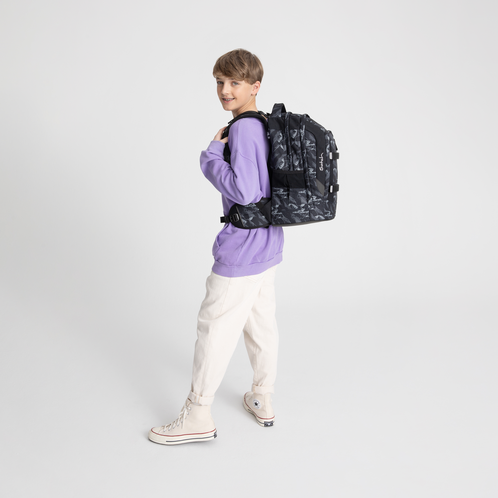 SATCH PACK MOUNTAIN GRID - ZAINO SCUOLA