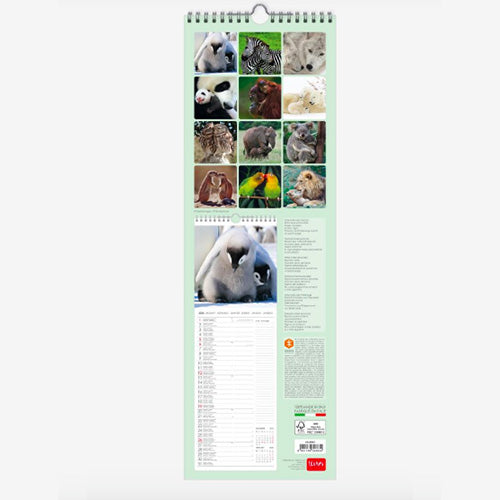 CALENDARIO 2020 20X49 BABY ANIMALS