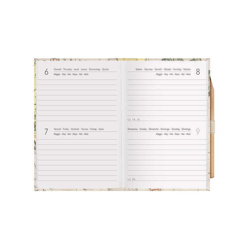 AGENDA 12 MESI BIGIORNALIERA MINI - 2021 - MAP