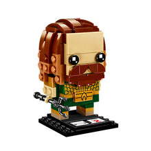 Carica l&#39;immagine nel visualizzatore di Gallery, AQUAMAN BRICK HEADS 41600