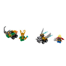 Carica l&#39;immagine nel visualizzatore di Gallery, MIGHTY MICROS: THOR VS LOKI SUPER HEROES 76091