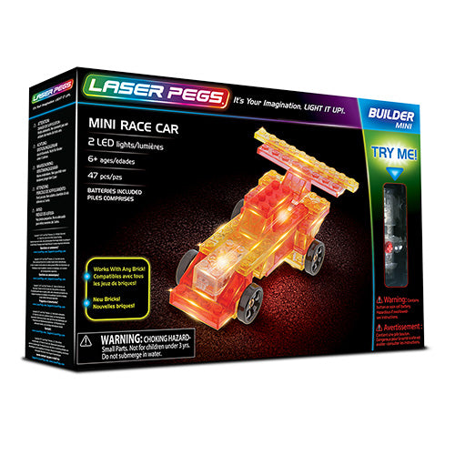 COSTRUZIONI LASER PEGS RACE CAR