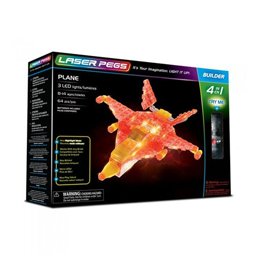 COSTRUZIONI LASER PEGS AEREO 4 IN 1