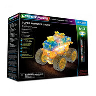 COSTRUZIONI LASER PEGS SUPER MONSTER TRUCK 6 IN 1