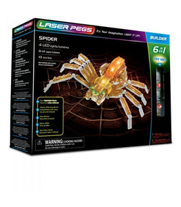 COSTRUZIONI LASER PEGS SPIDER 6 IN 1