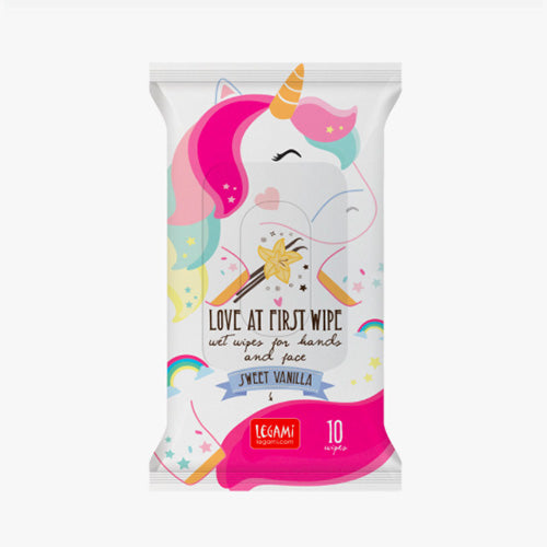 LOVE AT FIRST WIPE - SALVIETTE UMIDIFICATE UNICORNO - VANILLA