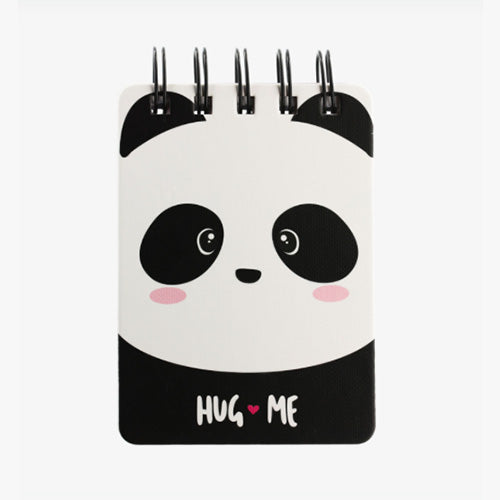 MINI SPIRAL NOTEBOOK - PANDA