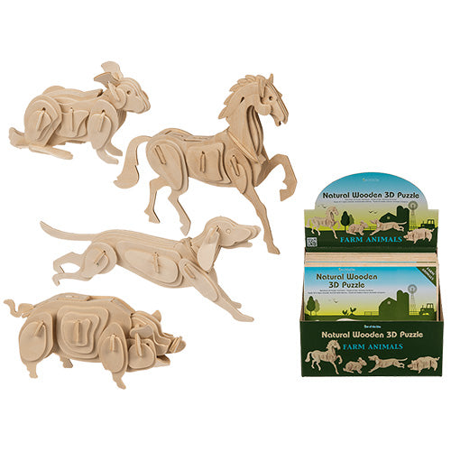 PUZZLE 3D ANIMALI FATTORIA