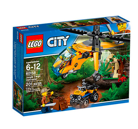 ELICOTTERO DA CARICO della giungla CITY 60158
