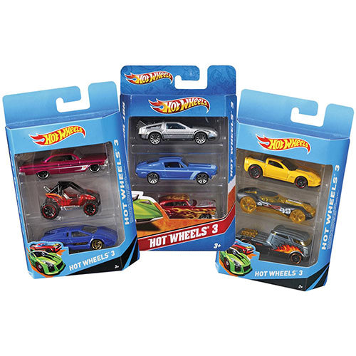 HOT WHEELS 3 VEICOLI