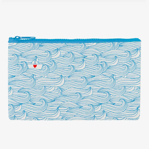 ZIPPER POUCH FUNKY COLLECTION - POCHETTE BOAT
