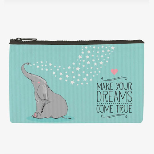 ZIPPER POUCH FUNKY COLLECTION - ELEPHANT