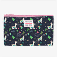 ZIPPER POUCH FUNKY COLLECTION - DRAMA LLAMA