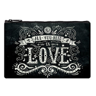 ZIPPER POUCH FUNKY COLLECTION - LOVE