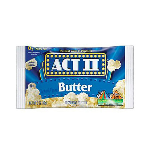 ACT II POCORN AL BURRO PER MICROONDE