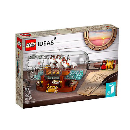 NAVE IN BOTTIGLIA LEGO IDEAS 21313