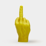 F*CK YOU CANDLE HAND - YELLOW