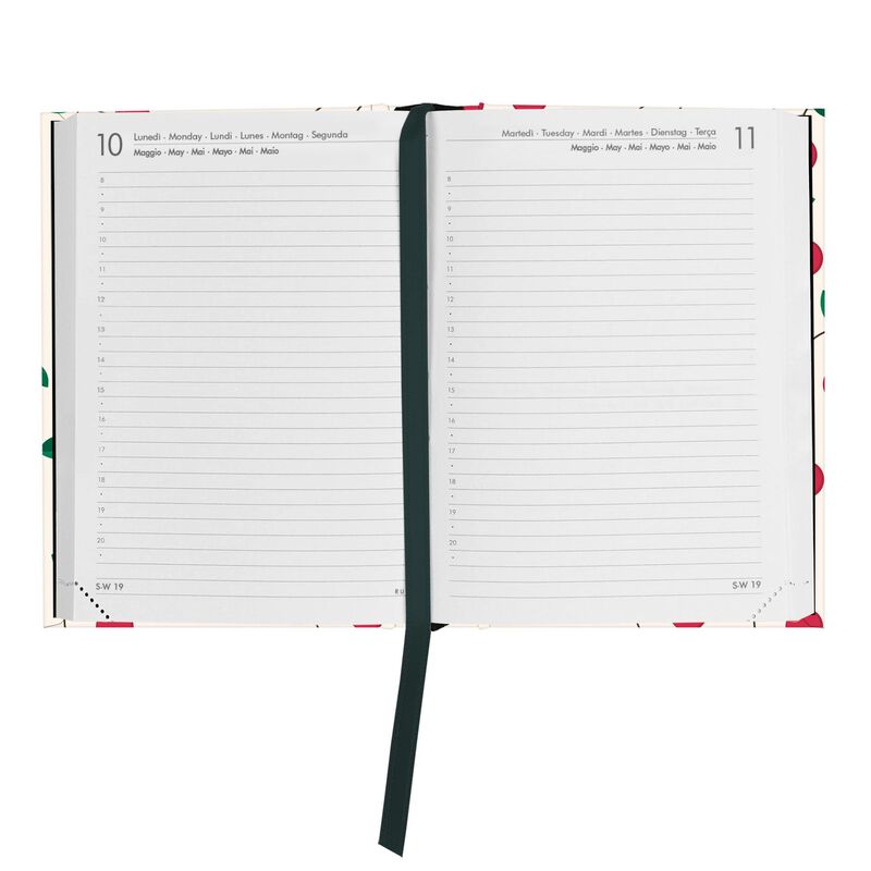 AGENDA LEGAMI GIORNALIERA 16 MESI SMALL CHERRY BOMB