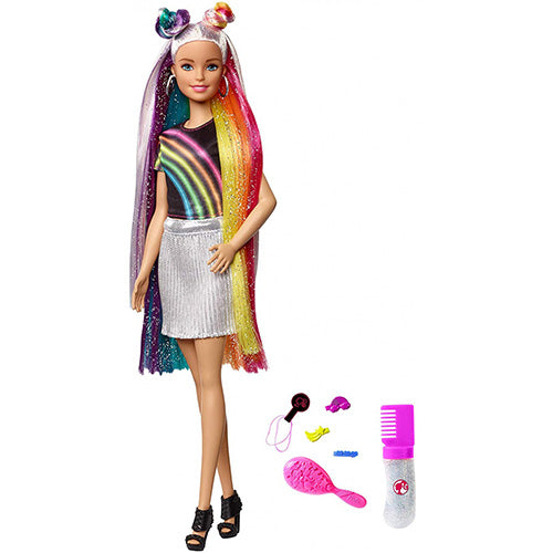 BARBIE CAPELLI ARCOBALENO