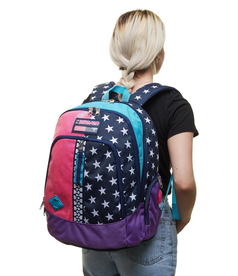 ADVANCED ZAINO SEVEN PINKING BLUE CANDY FUXIA