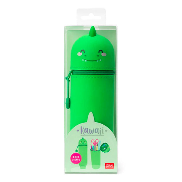 ASTUCCIO KAWAII 2 IN 1 SOFT SILICONE - DINO