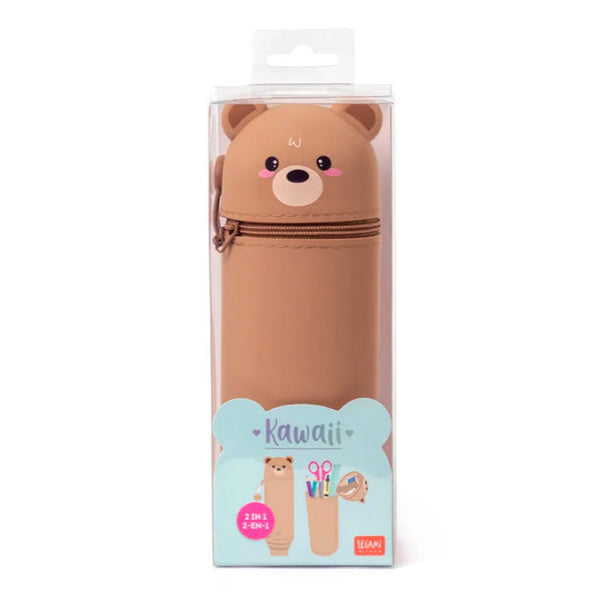 ASTUCCIO KAWAII 2 IN 1 SOFT SILICONE - TEDDY