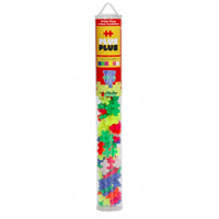 PLUS PLUS 100PZ - TUBO MINI NEON MIX