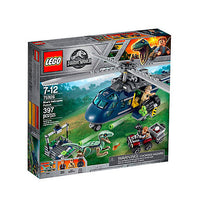 INSEGUIMENTO SULL'ELICOTTERO DI BLUE  JURASSIC WORLD 75928