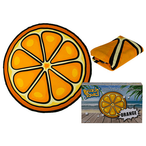 ASCIUGAMANO DA SPIAGGIA ARANCIA