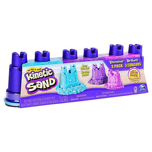 KINETIC SAND 3 PACK