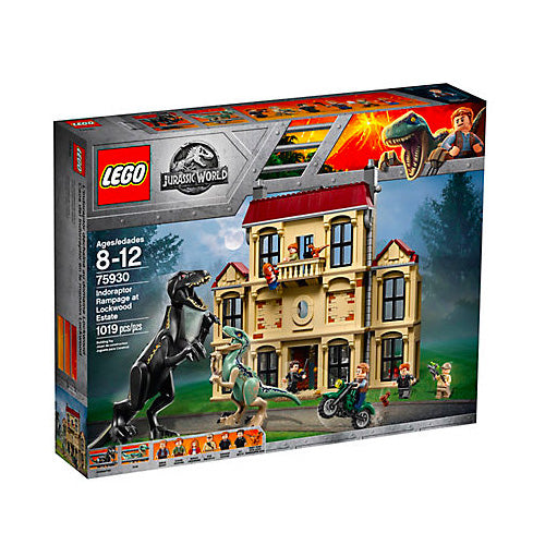 ATTACCO DELL'INDORAPTOR AL LOCKWOOD ESTATE LEGO JURASSIC PARK 75930