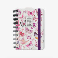 AGENDA 12 MESI GIORNALIERA SMALL SPIRALATA - 2019 - BUTTERFLY