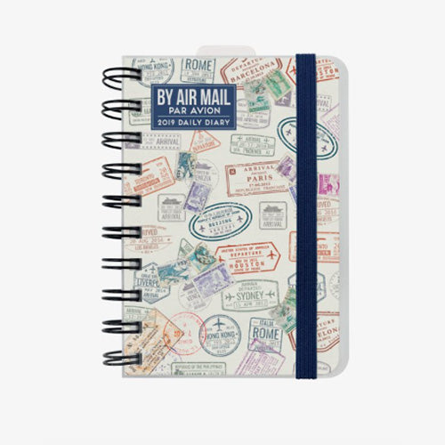 AGENDA 12 MESI GIORNALIERA SMALL SPIRALATA - 2019 - STAMP