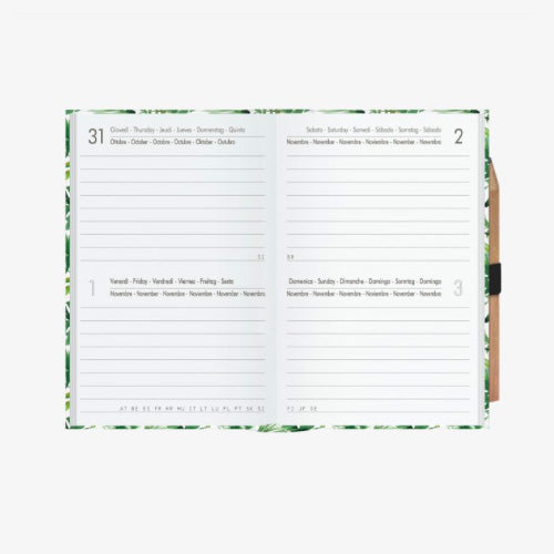 AGENDA 12 MESI BIGIORNALIERA MINI - 2019 - JUNGLE