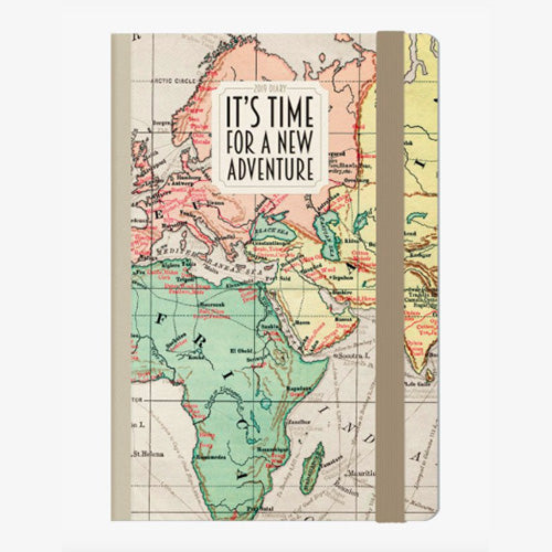 AGENDA 12 MESI SETTIMANALE MEDIUM CON NOTEBOOK - 2019 - MAP