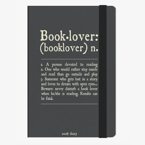 AGENDA 12 MESI SETTIMANALE MEDIUM CON NOTEBOOK - 2019 - BOOKLOVER