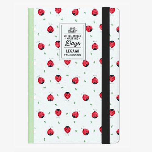 AGENDA 12 MESI SETTIMANALE MEDIUM CON NOTEBOOK - 2019 - COCCINELLE
