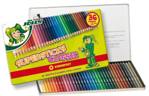 36 PASTELLI CLASSIC SUPERSTICKS