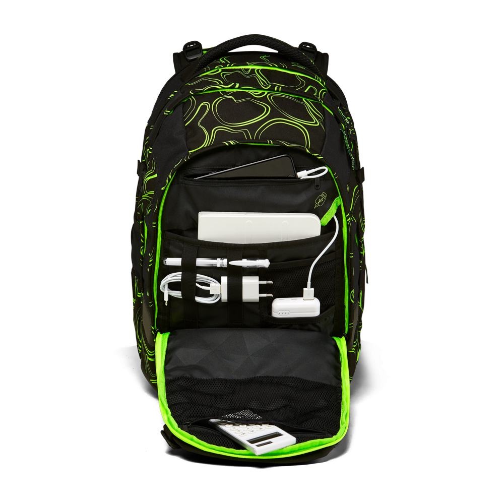 SATCH MATCH GREEN SUPREME - ZAINO SCUOLA