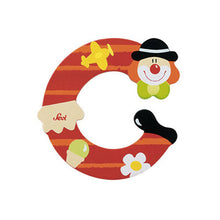 Carica l&#39;immagine nel visualizzatore di Gallery, LETTERA C CLOWN