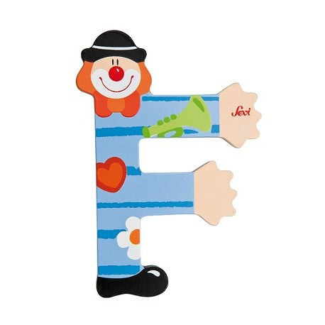 LETTERA F CLOWN