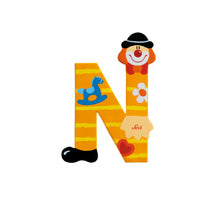 Carica l&#39;immagine nel visualizzatore di Gallery, LETTERA N CLOWN