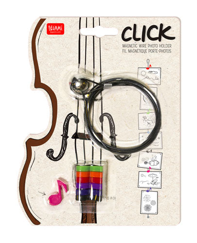 CLICK FILO PORTA FOTO NOTE MUSICALI
