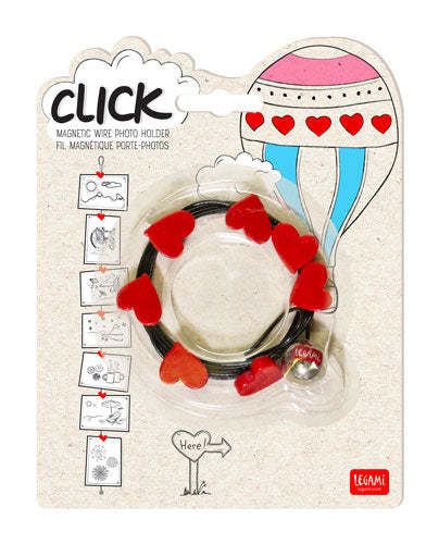 CLICK - FILO PORTA FOTO CUORI