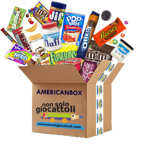 - AMERICAN BOX 1 - SMALL - SWEET & SNACK